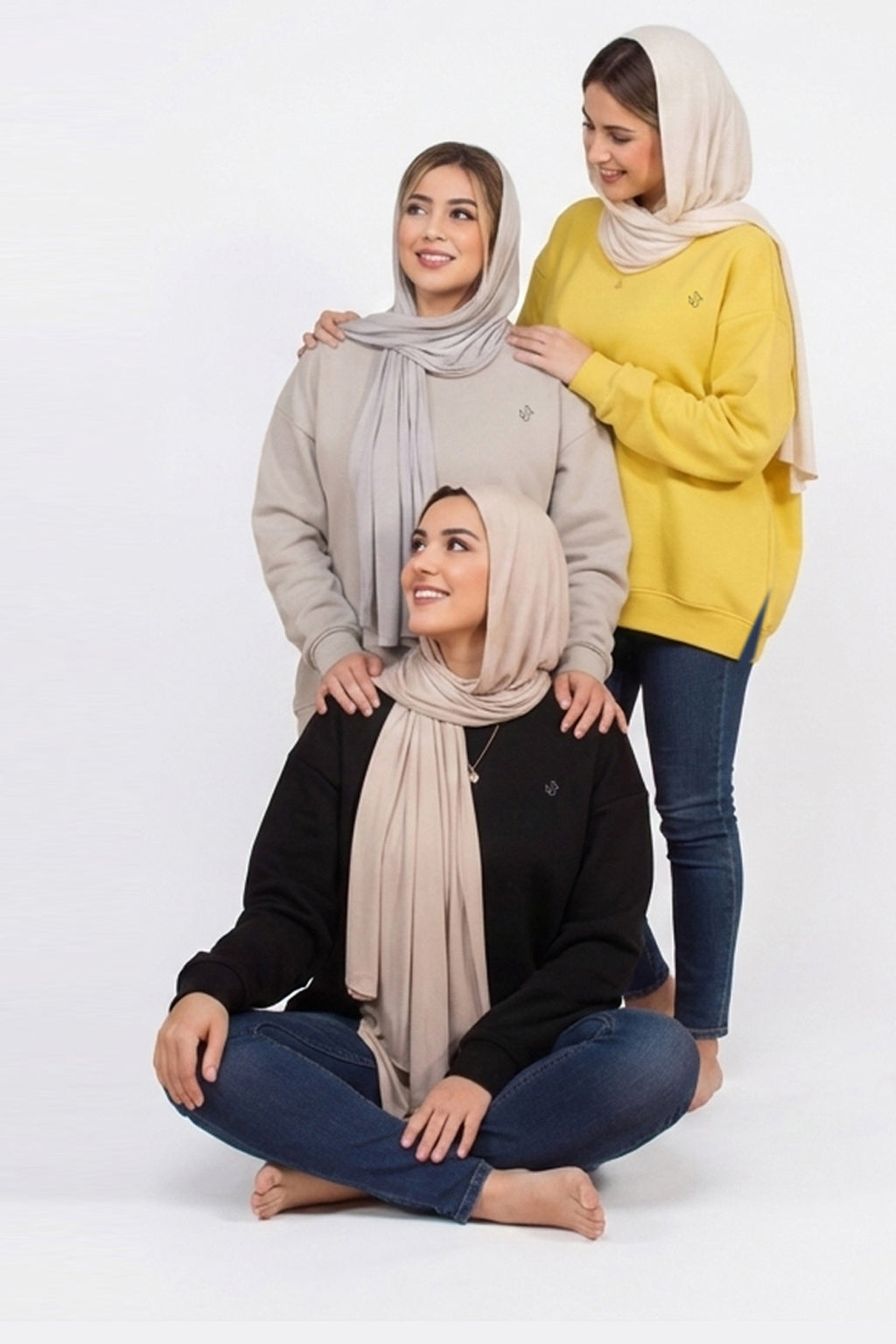 Plain 100%Cotton Oversized Sweat Shirt - Ultra-Soft Premium Fabric